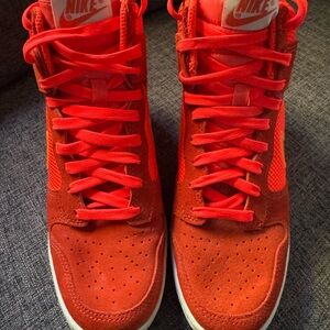 Nike Bold Orange High-Tops